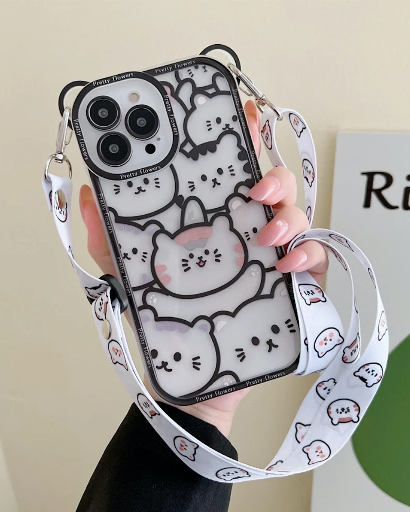 Case cat con correa