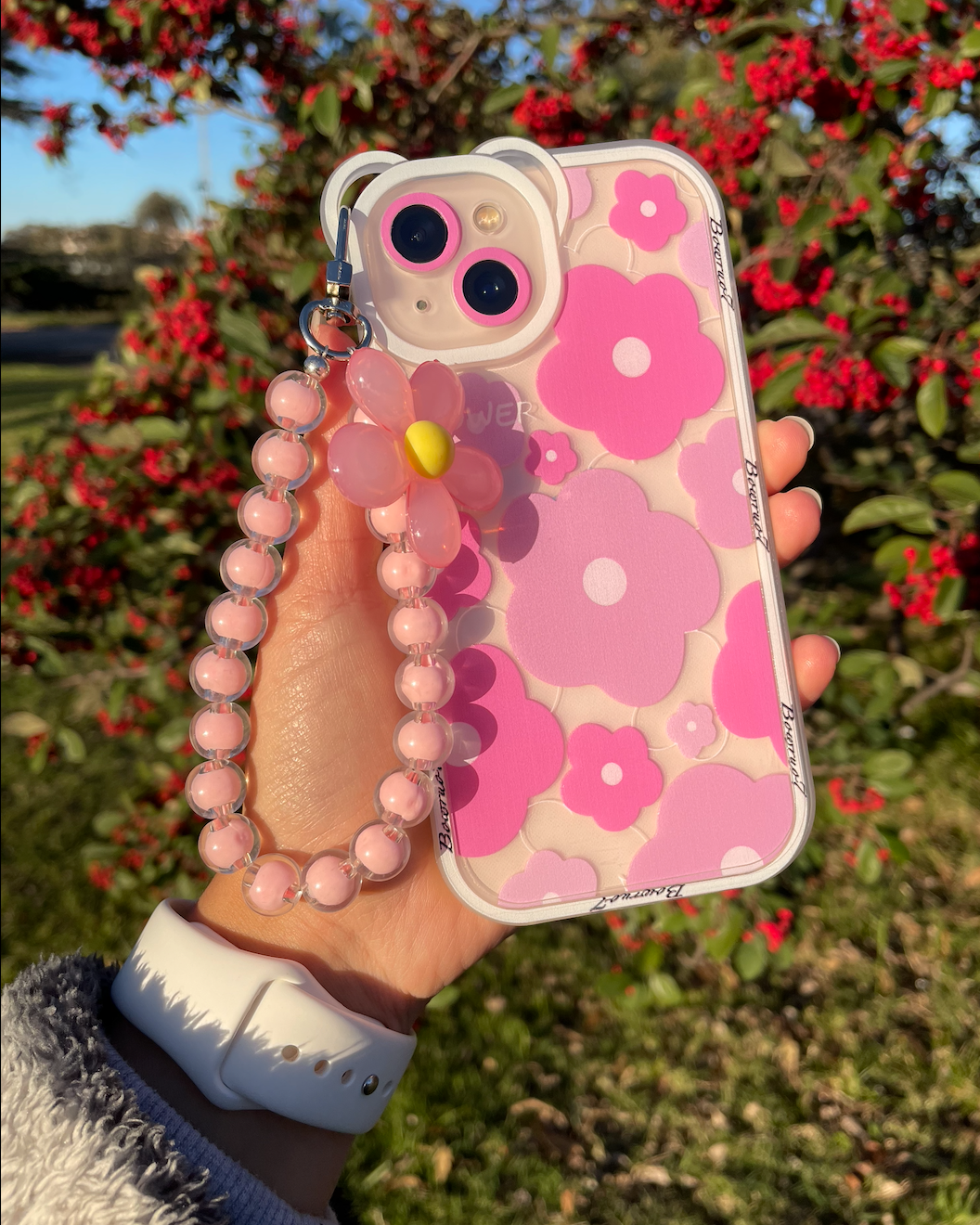 Case Flowers con strap 🌸
