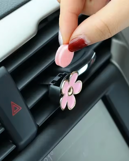 Clip ventilación auto flores🌸