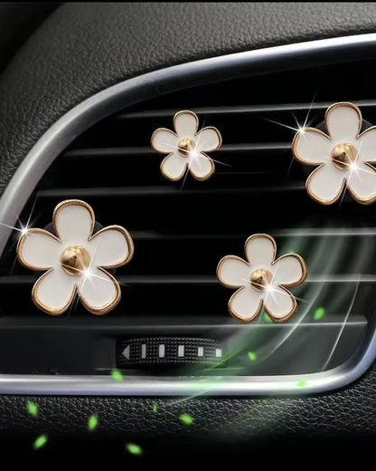 Clip ventilación auto flores🌸