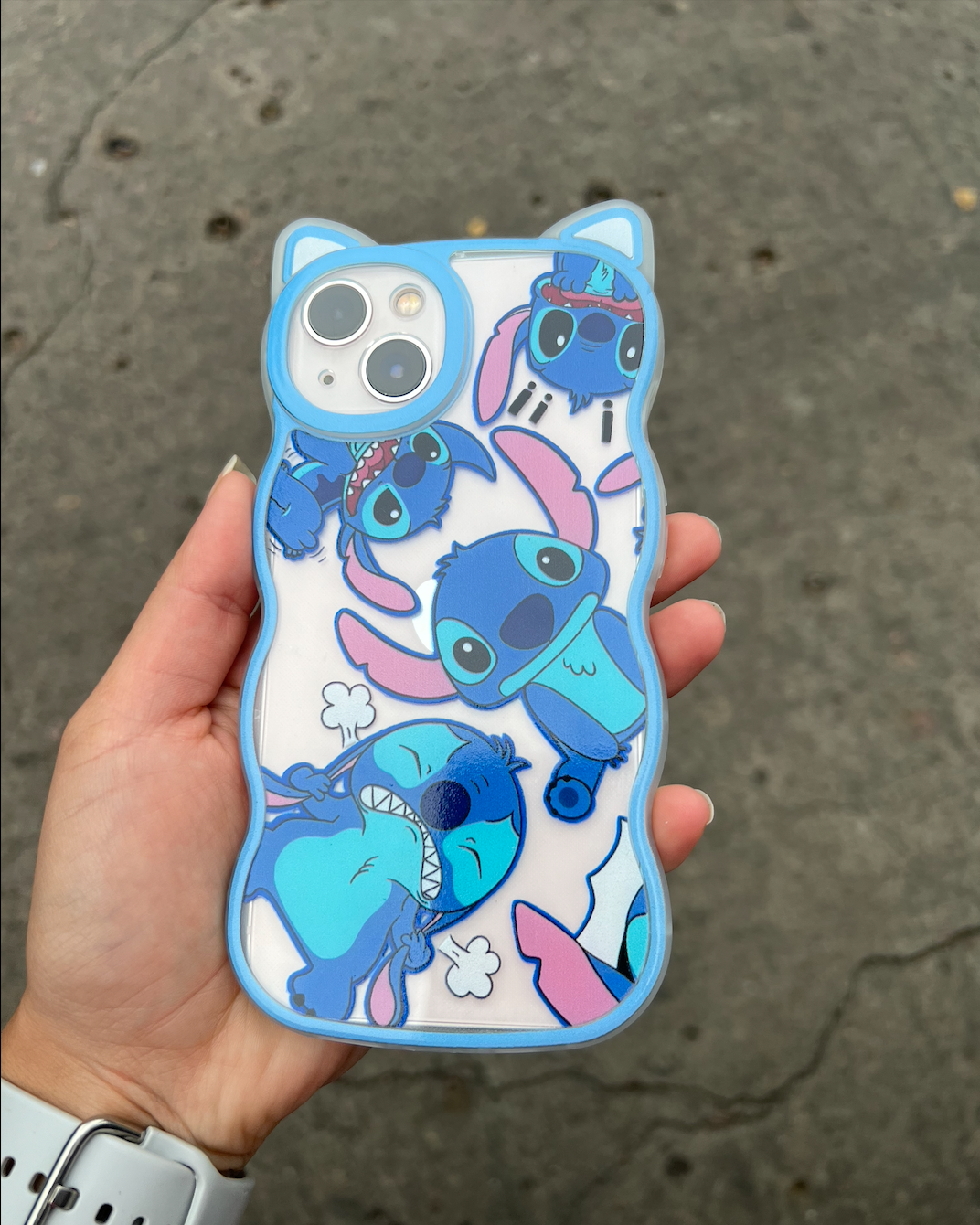 Case stich 💙