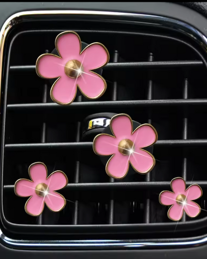 Clip ventilación auto flores🌸