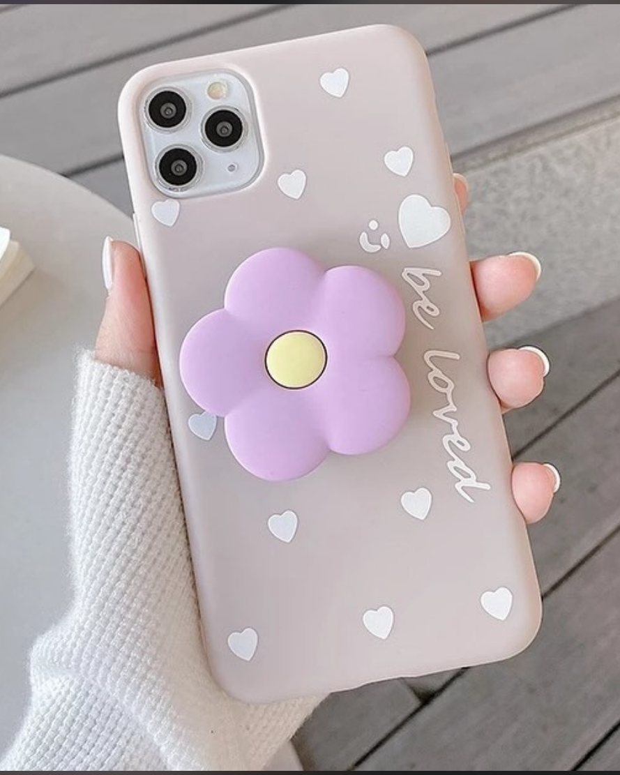 Case pop socket flor