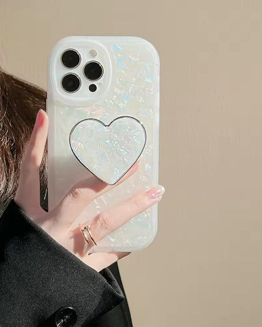 Case con Pop Socket 🤍