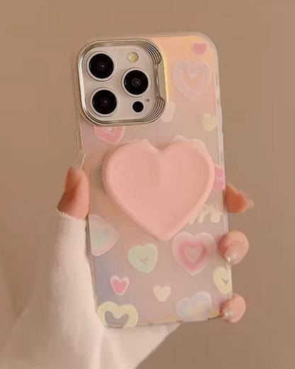 Case estilo espejado con Pop socket❤️