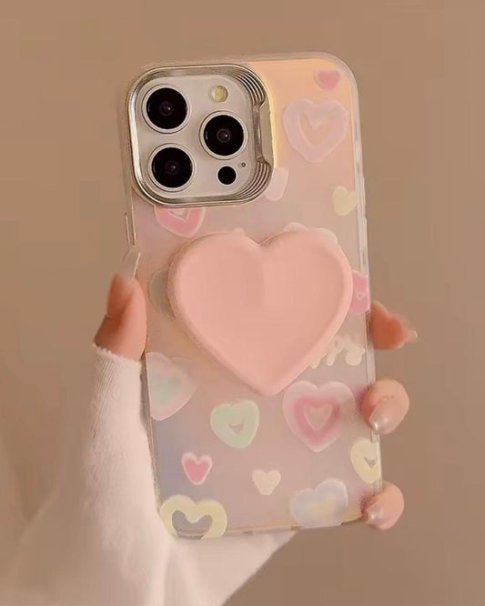 Case estilo espejado con Pop socket❤️
