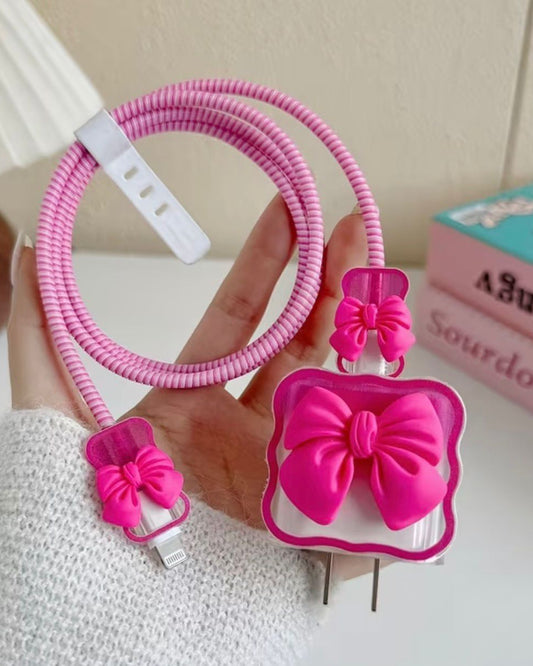 Protector cargador moño 🎀