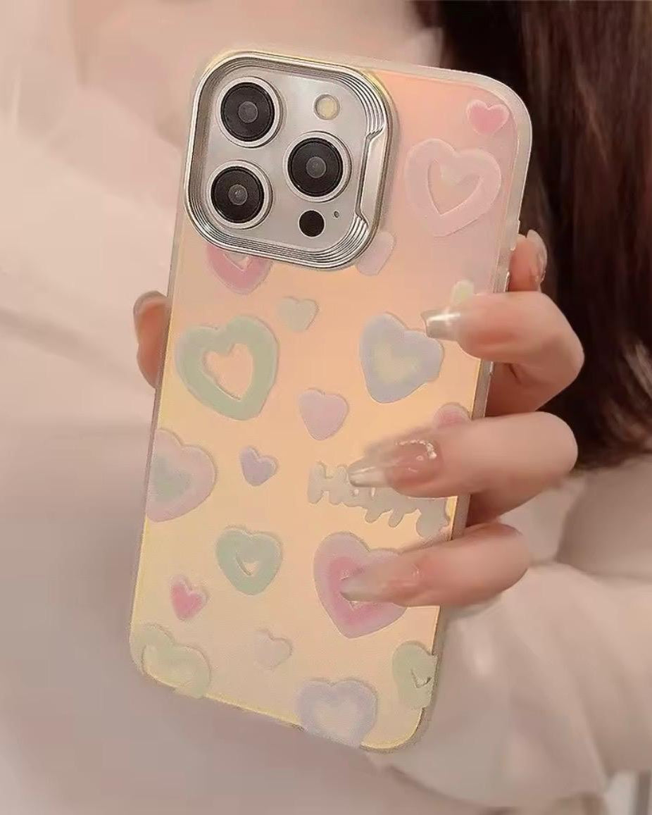 Case estilo espejado con Pop socket❤️