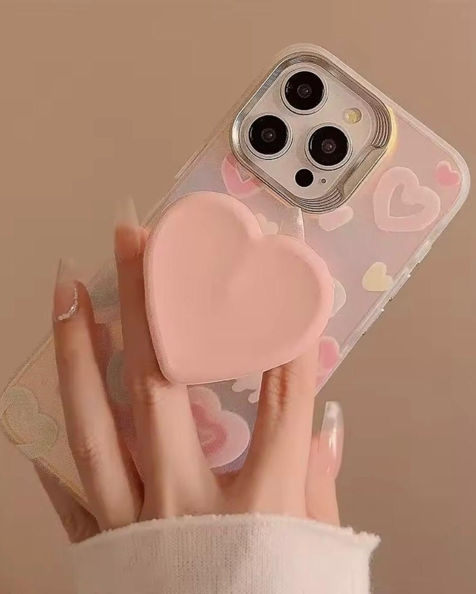 Case estilo espejado con Pop socket❤️