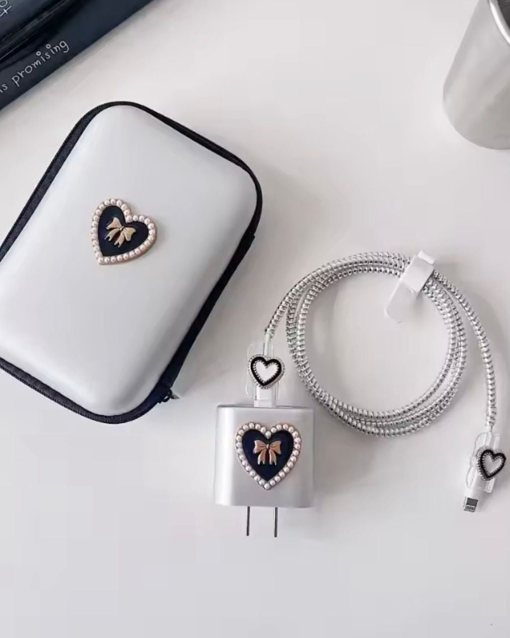 Protector cargador con estuche