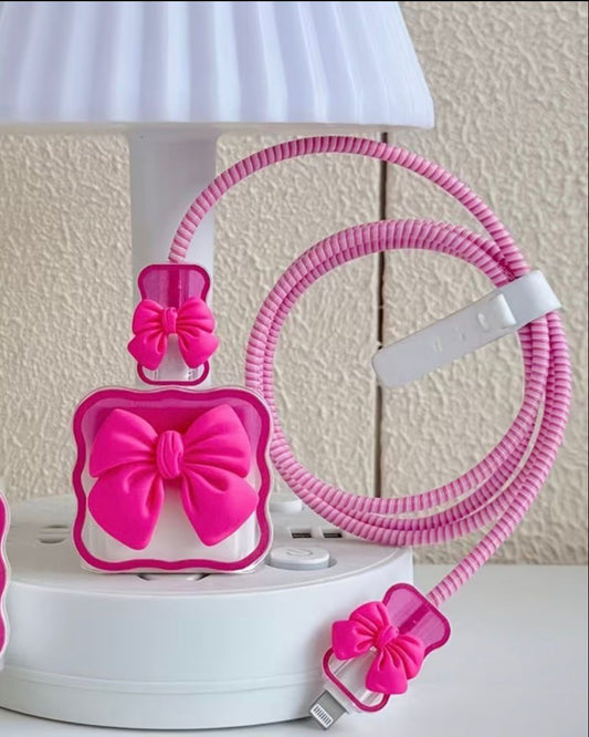 Protector cargador moño 🎀